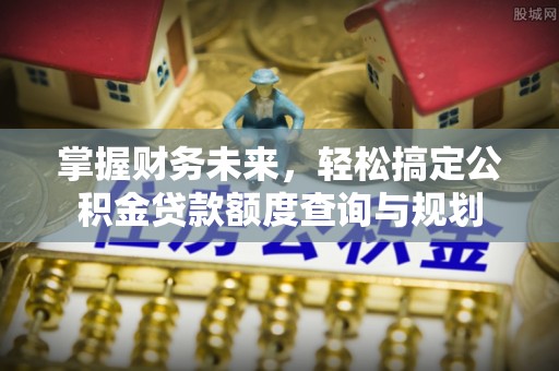 衡水掌握财务未来，轻松搞定公积金贷款额度查询与规划
