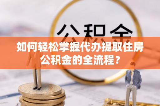 衡水如何轻松掌握代办提取住房公积金的全流程？