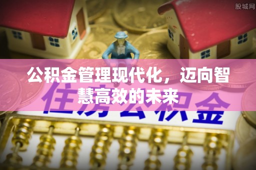 衡水公积金管理现代化，迈向智慧高效的未来