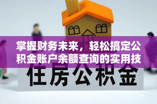 衡水掌握财务未来，轻松搞定公积金账户余额查询的实用技巧