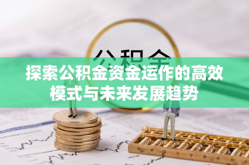 衡水探索公积金资金运作的高效模式与未来发展趋势