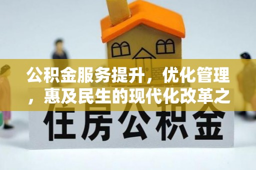 衡水公积金服务提升，优化管理，惠及民生的现代化改革之路