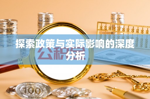 衡水探索政策与实际影响的深度分析